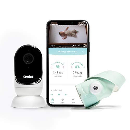 Owlet Duo Smart Baby Monitor with HD Video, Oxygen, and Heart Rate